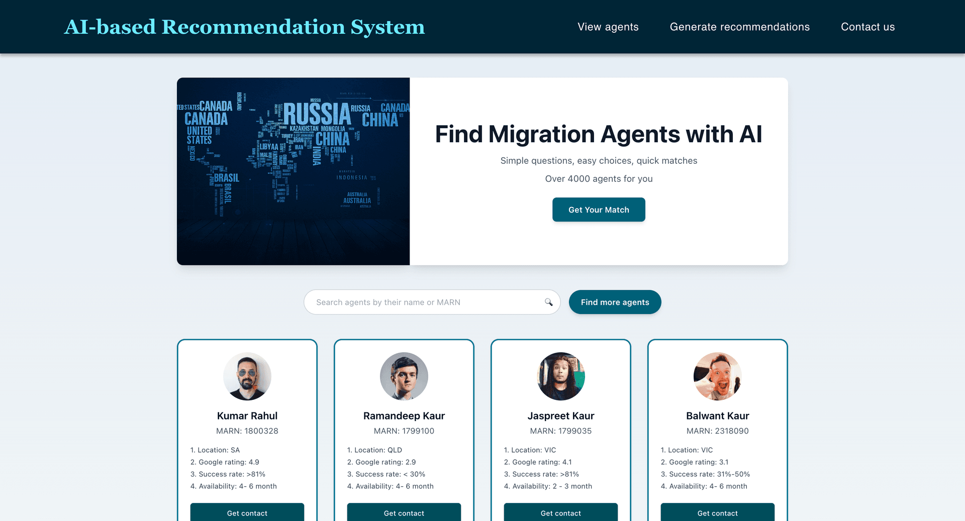 AI-Driven Recommendation System
